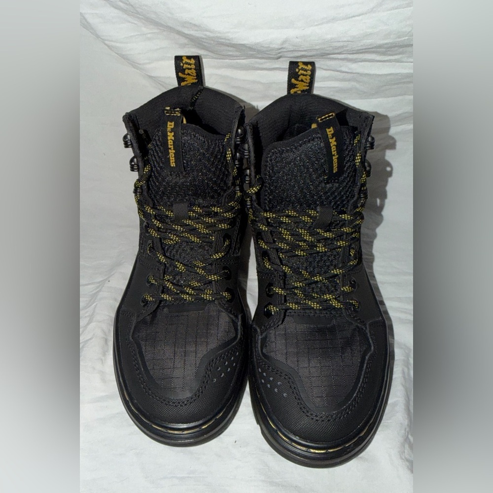 NWOT Dr. Martens Rilla Black Utility Boots - Women's 5 - Picture 1 of 9